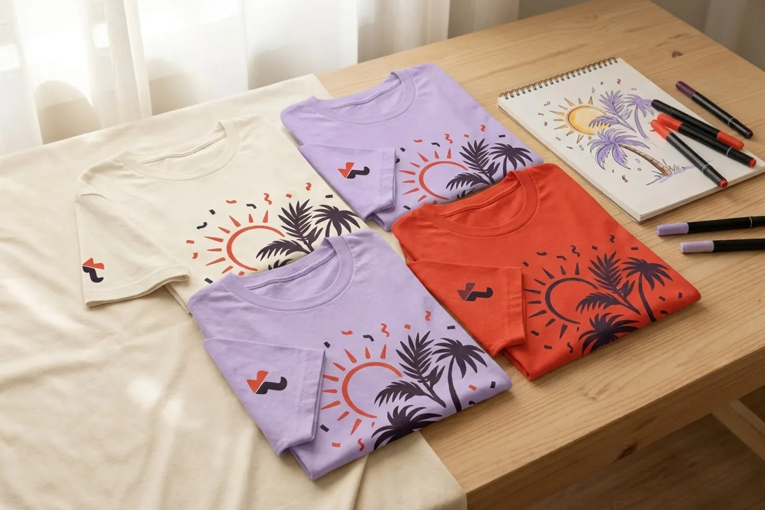 Imagen ilustrativa: le diseñamos su camiseta y la estampamos